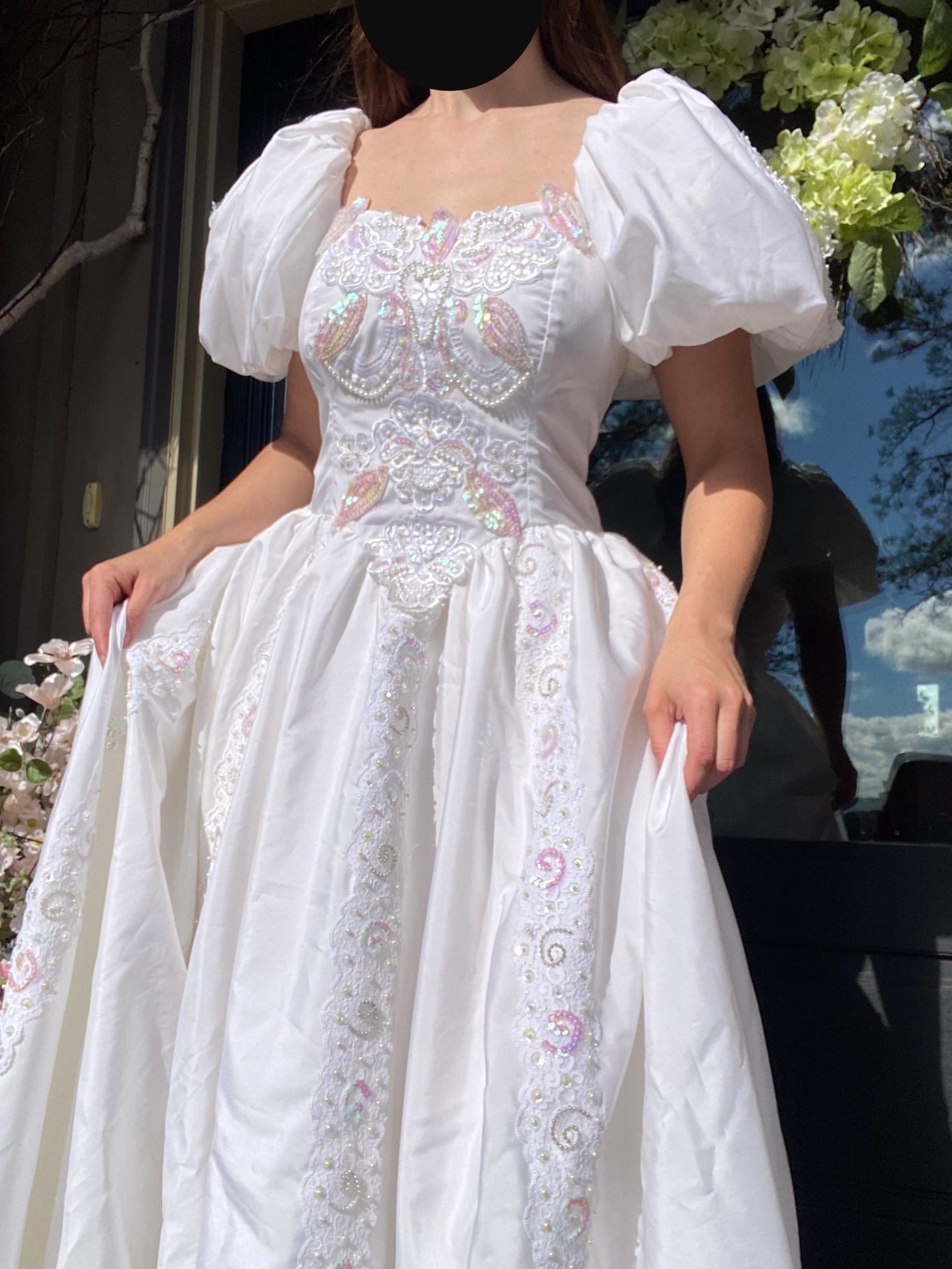 White Puffed Sleeves - Etsy