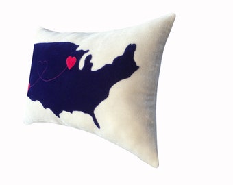 state pillows etsy