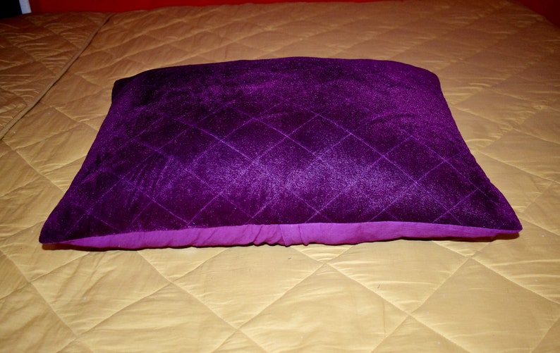 Purple Velvet Diamond Quilt King Blanket Weighted Bedding Sets Baby