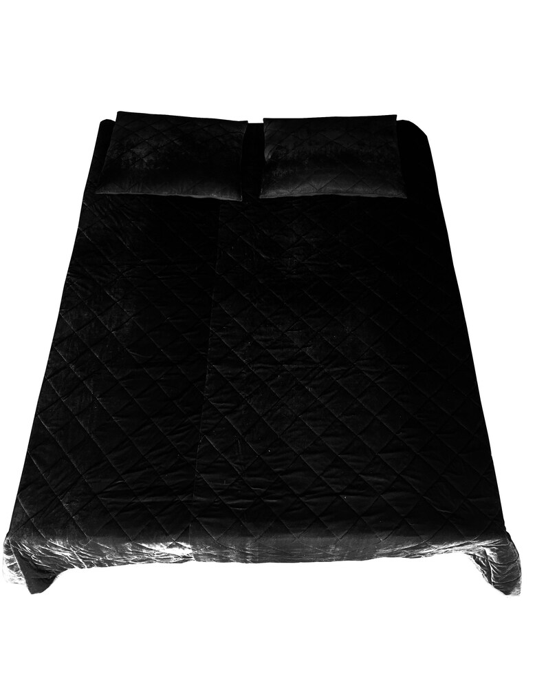 Black Velvet Velvet Throw Blanket Cozy Blanket Diamond Etsy
