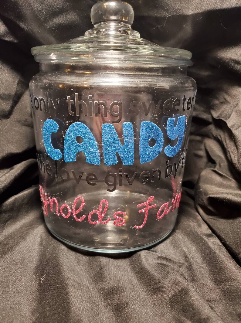 Personalized Candy Dish Etsy