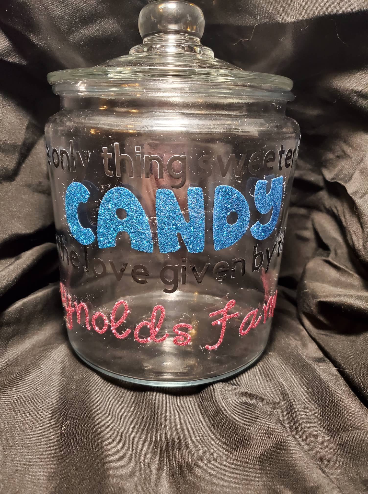Personalized Candy Dish Etsy