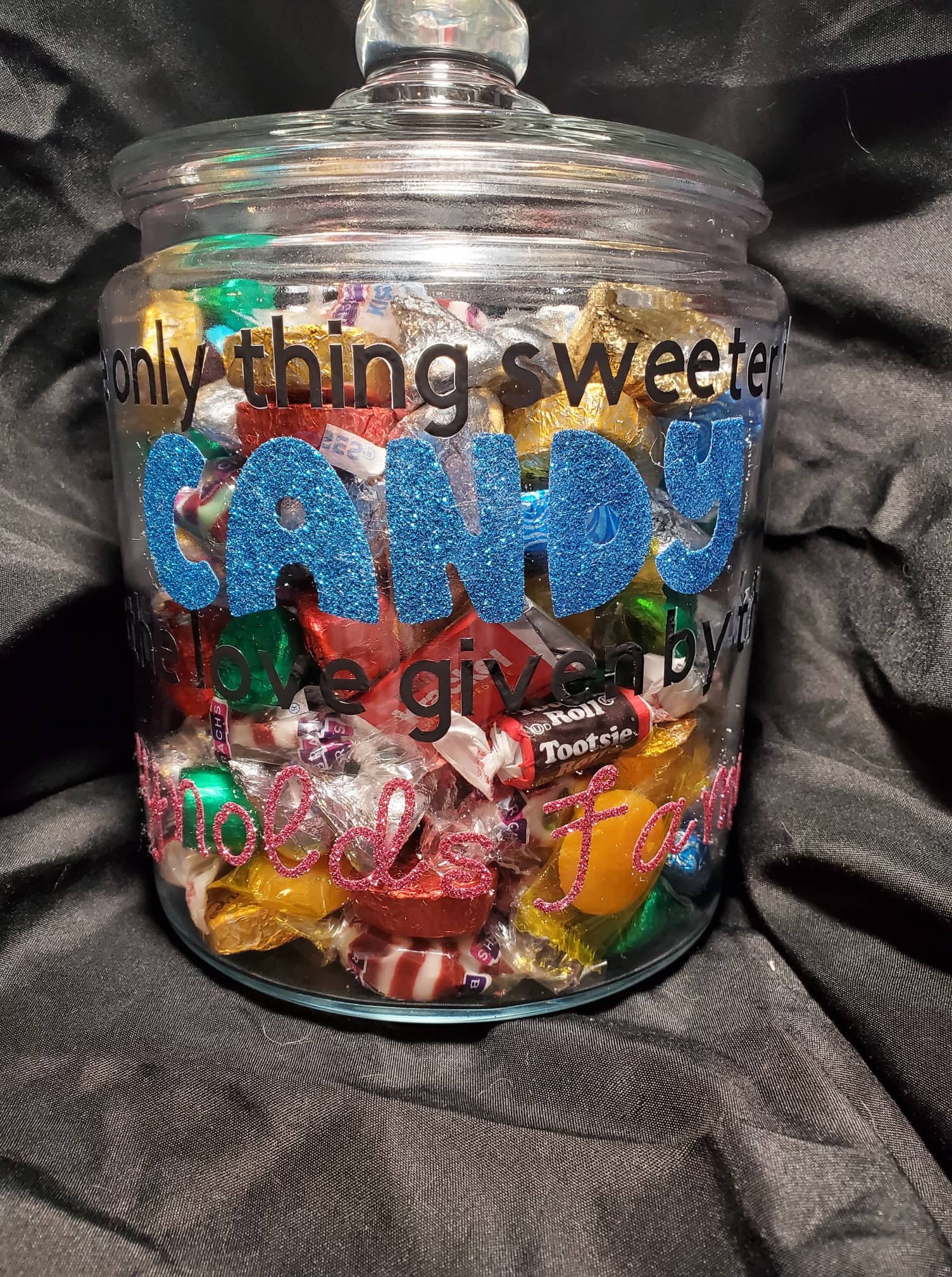 Personalized Candy Dish Etsy