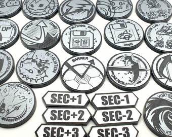 Acrylic Keyword Game Counters: Laser Cut Tokens - Etsy