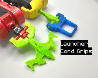 BBX Hold and String Launcher Grips - Dragon themed or Ring Pull