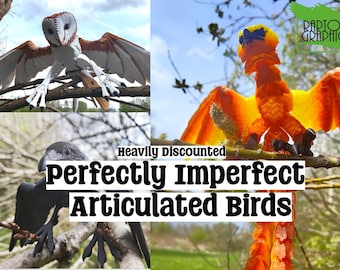 3D Printed Articulated Bird - Seconds Imperfect Fidget Toy