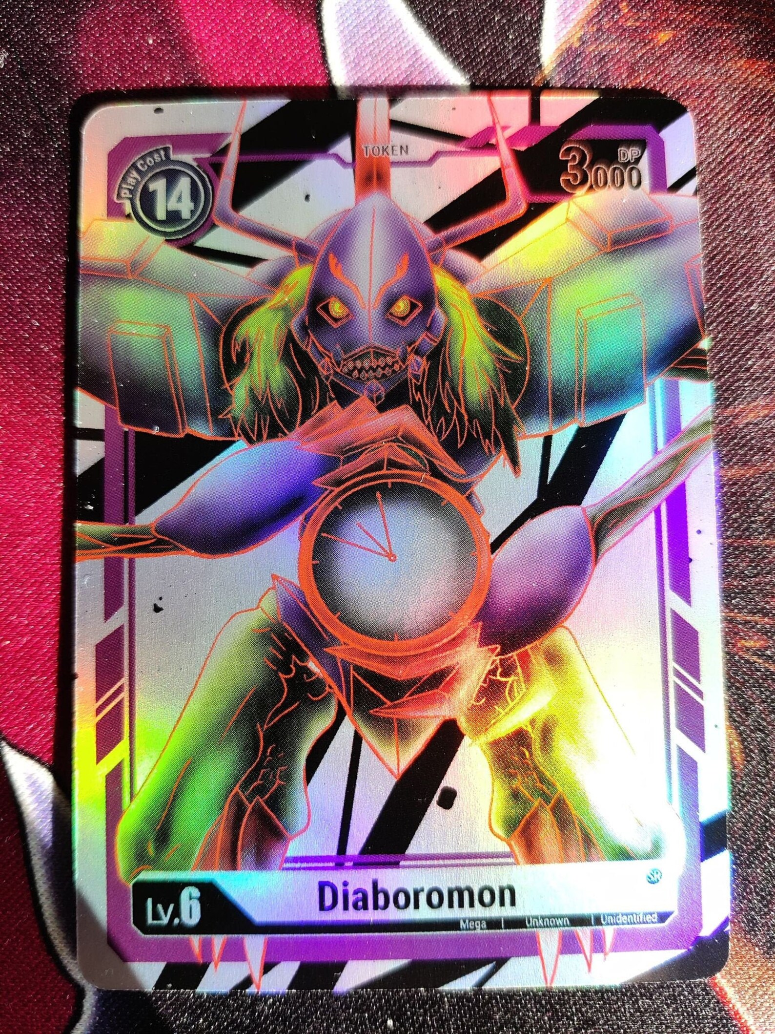 Diaboromon Token Digimon Card Game 2020 Custom Original | Etsy