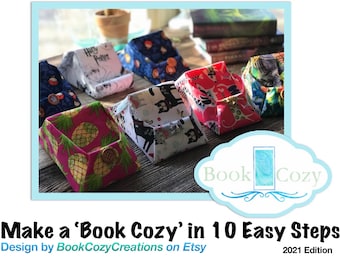 Book Cozy Ereader and Kindle Stand Pattern and Tutorial, IPad Pillow, IPad Cushion, Tablet Cushion, Tablet Pillow, Ereader Pillow, Nook