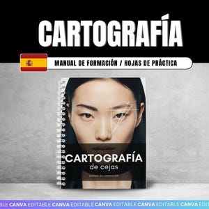 Spanish Brow Mapping Training Manual,Editable Eyebrow Mapping Guide,Brow Practice Sheets,Student,Tutor,Brow Mapping eBook,Brow Design Manual