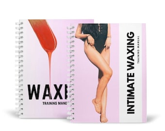 Intimate and Body Waxing Training Manual, Editable Wax Guide ebook, Bikini, Brazilian, Student Wax Guide. Waxing Course, Theory Exam
