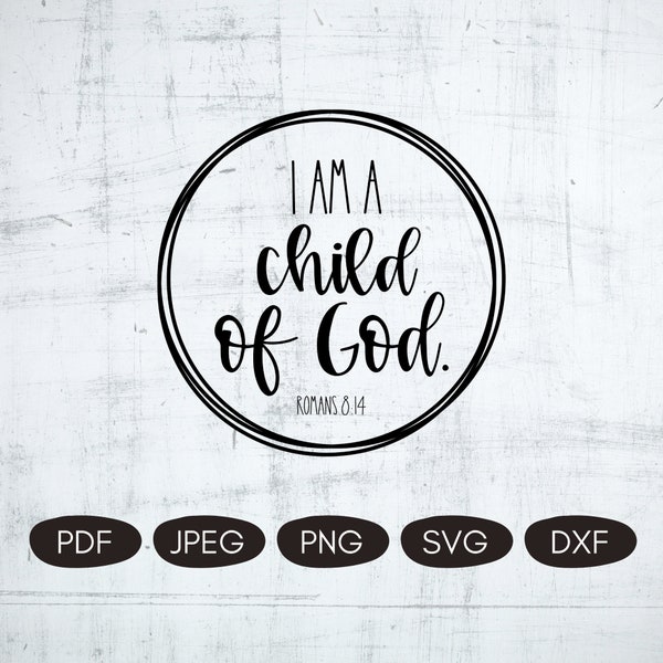 Bible Verse Sublimation Designs, Bible Clip Art, Baby PNG For Sublimation, Baby Announcement SVG, Baby Bodysuit SVG, Child Of God png
