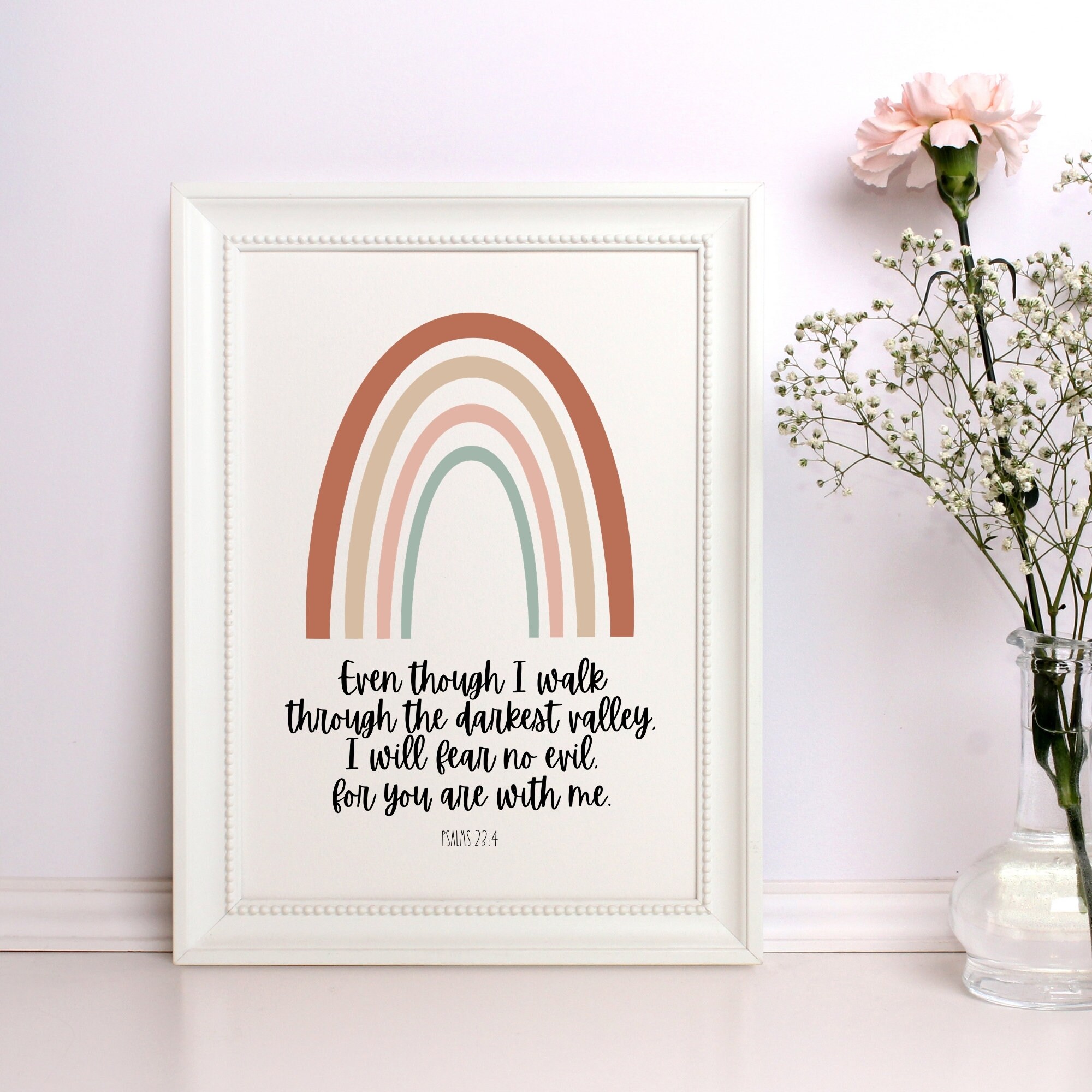 Bible Verse SVG Miscarriage Print Rainbow Bible Verse  Etsy