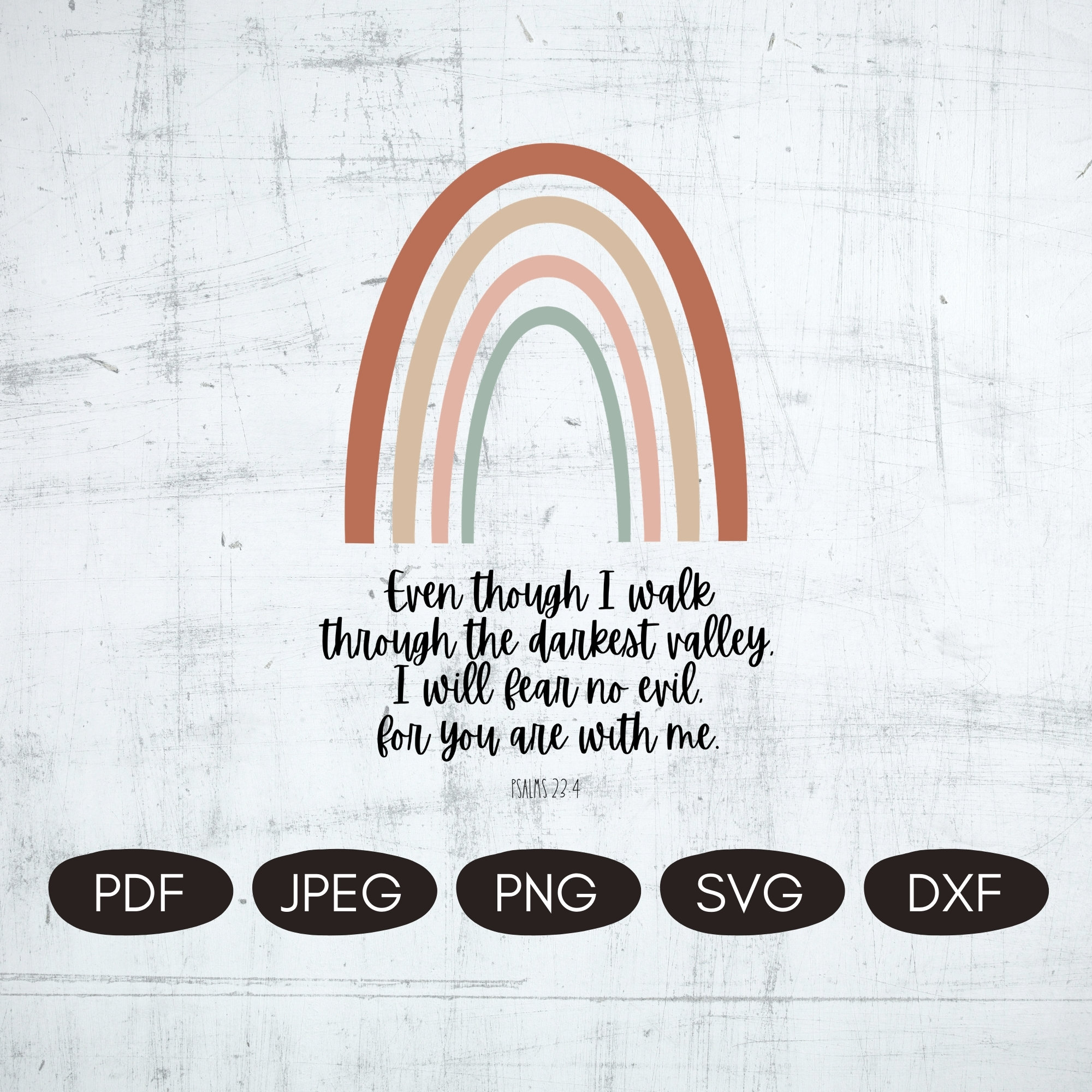 Bible Verse SVG, Miscarriage Print, Rainbow Bible Verse, Christian PNG