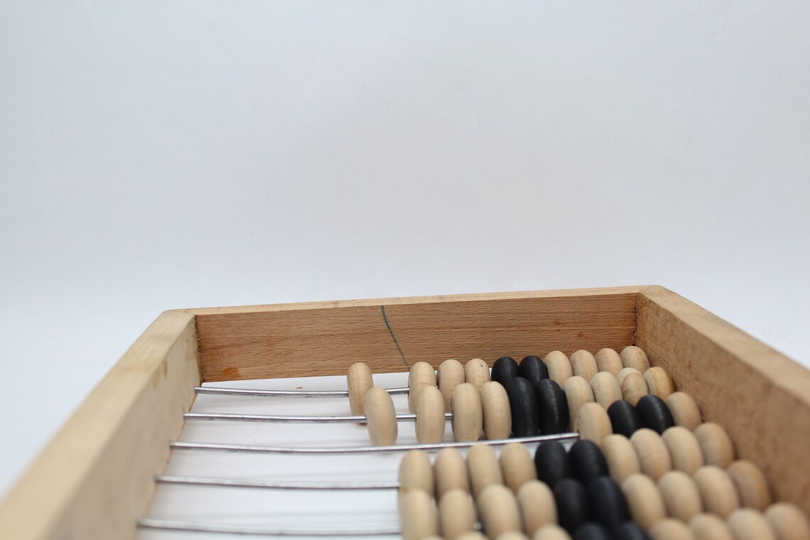 Vintage wooden abacus Children's wooden abacus Wooden | Etsy