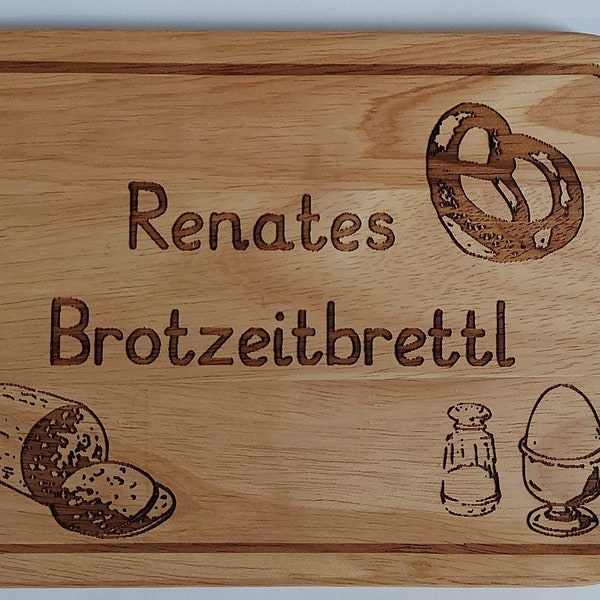 Personalisiertes Brotzeitbrett