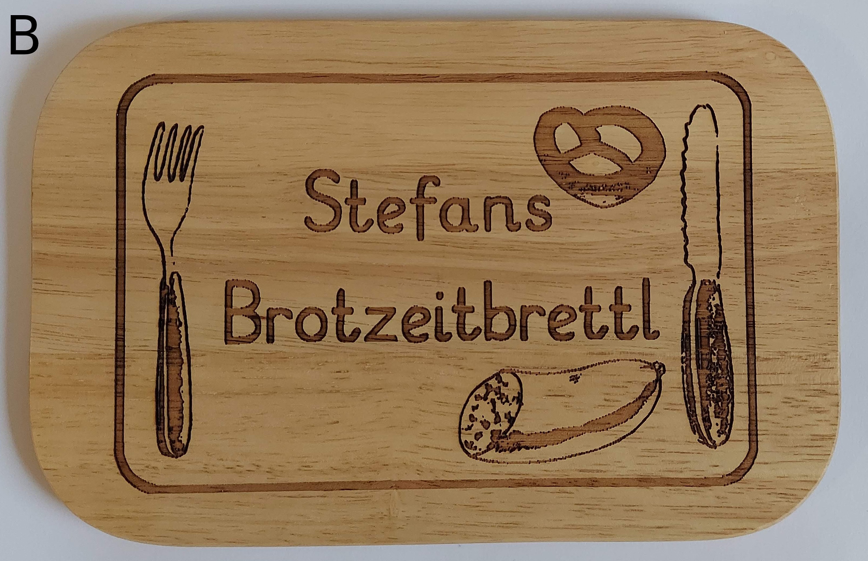 Personalisiertes Brotzeitbrett Etsy.de
