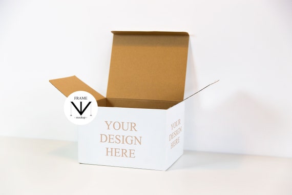 Download Box Mockup 4 Different Mockup 4 Mockups Carton Mockup Etsy