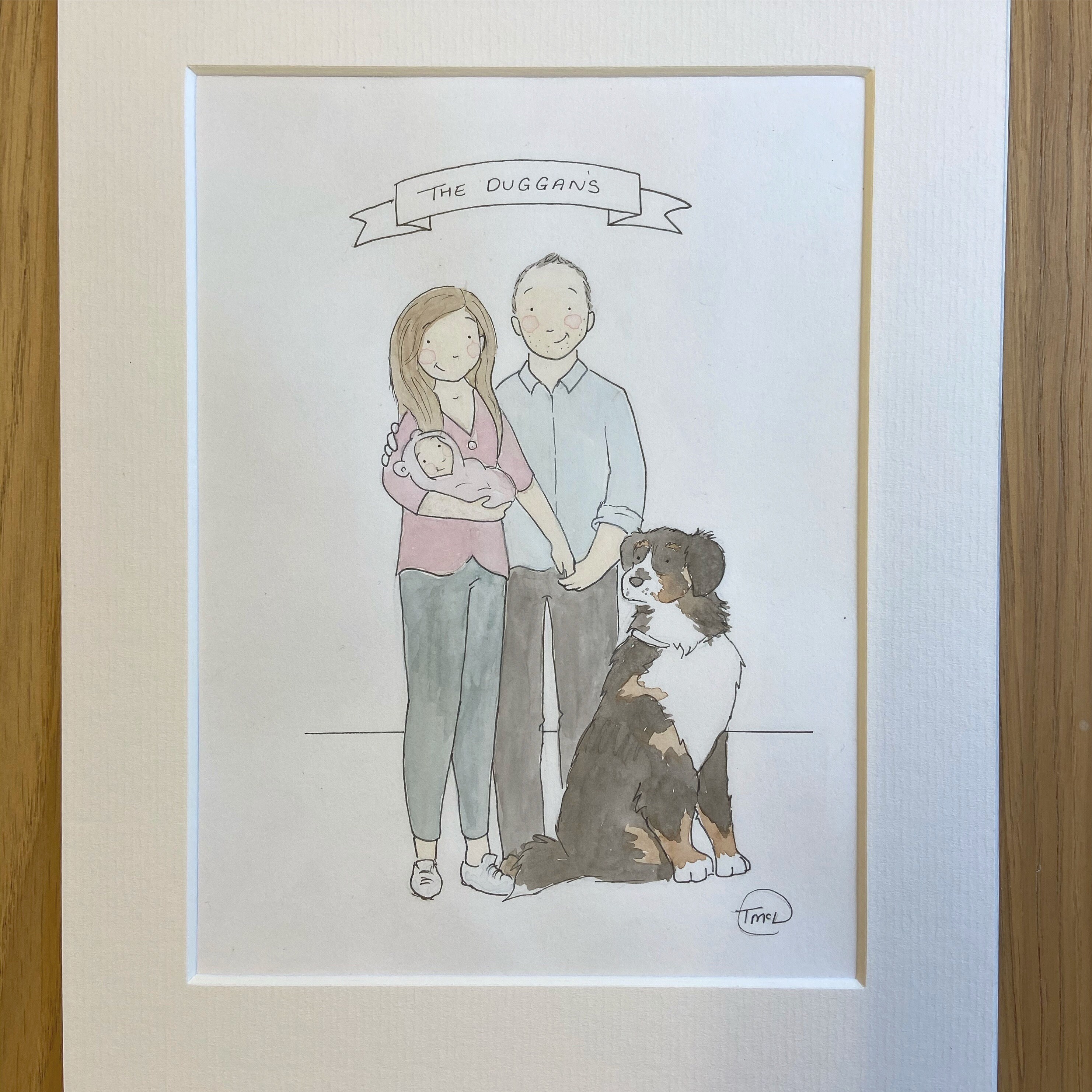 Personalised Family Painting Etsy
