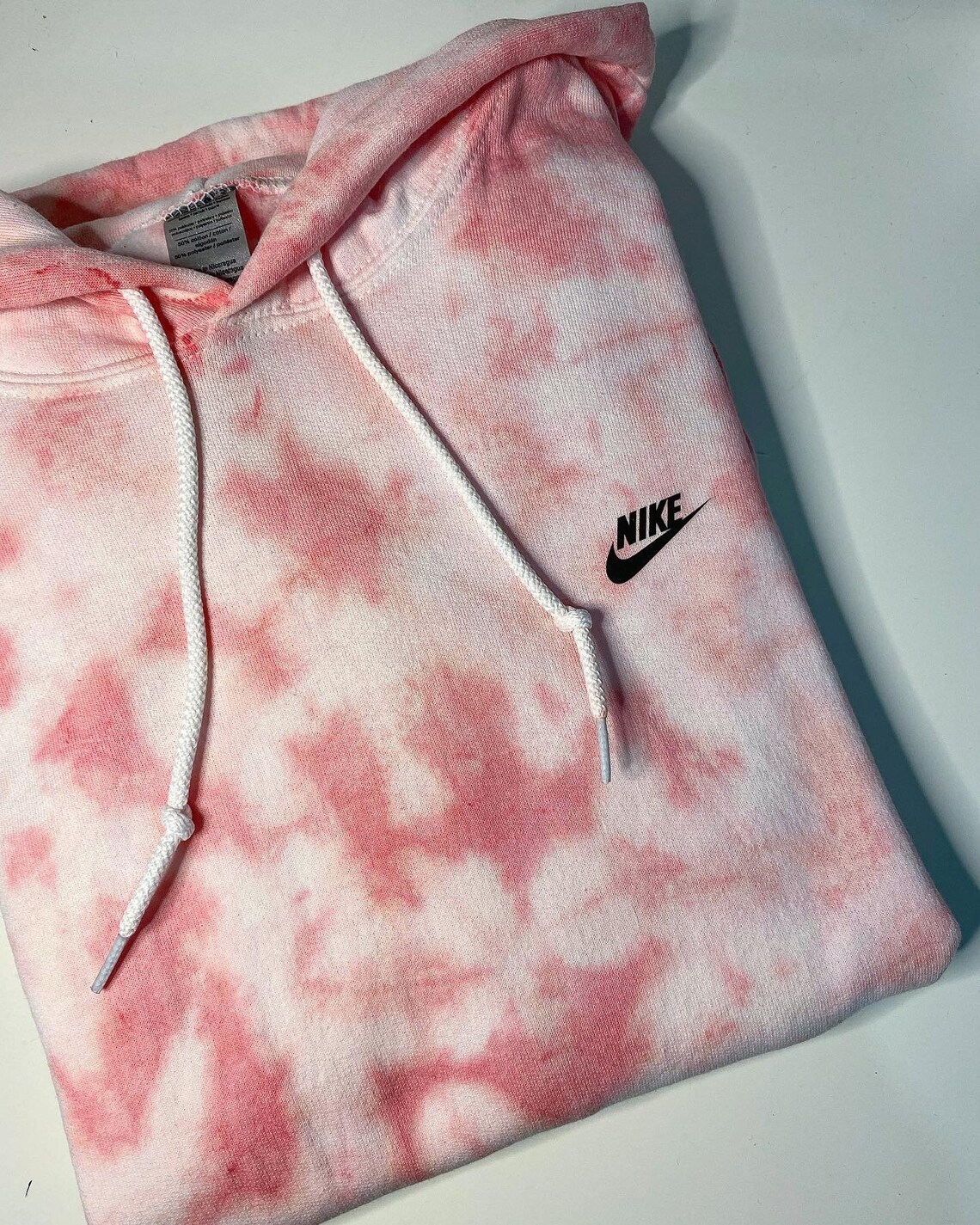 Tie Dye Nike Inspired Hoodie Unisex Oversized Hoodie Various Etsy