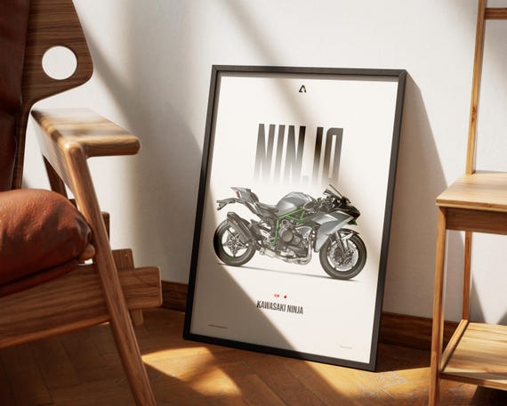 絵画　ポスター 伊藤若冲】紫陽花双鶏図｜額フレーム付き日本画ポスター