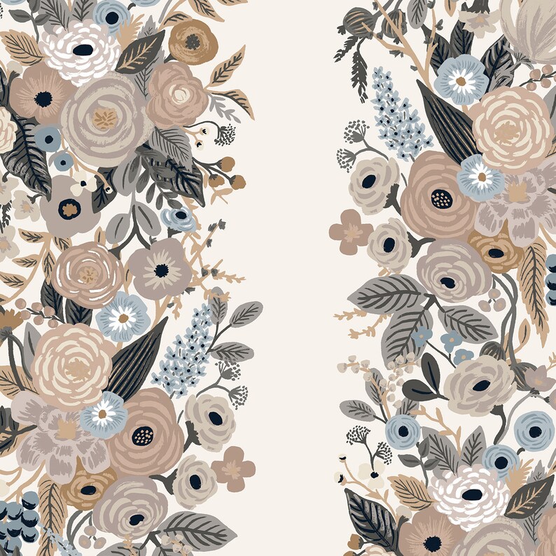 from Garden Party Collection Vines in Line Multi by Rifle Paper Co Cotton and Steel