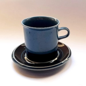 Arabia Finland MERI Cocoa Cup & Saucer EXCELLENT CONDITION Design Ulla Procopé Vintage from the 1970s Vintage Ceramics
