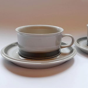 Arabia Finland SALLA Teacup & Saucer Design Ulla Procopé and Raija Uosikkinen Made in Finland Vintage Ceramics Price for 1 cup and 1 Saucer