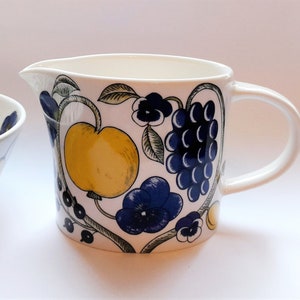 Arabia Finland PARATIISI PITCHER 1 L Design Birger Kaipiainen Made in Finland