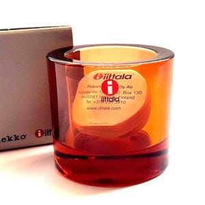 イッタラ KIVI キャンドル ホルダー - セビリア オレンジ MARIMEKKO 