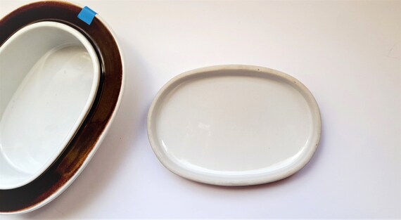 アラビア フィンランド ROSMARIN 手描きサイン入り蓋付きジャー Ulla