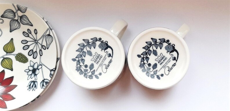 Tasse à thé et soucoupe RUNO Summer Ray d'Arabie Finlande - Heini Riitahuhta Design image 7