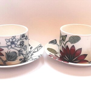 Tasse à thé et soucoupe RUNO Summer Ray d'Arabie Finlande - Heini Riitahuhta Design image 3