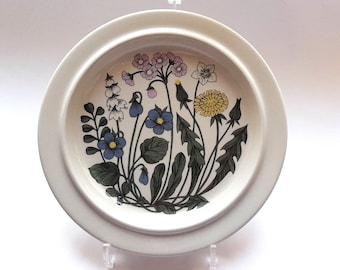 Arabia Finland FLORA Speiseteller Esteri Tomula Florales Design finnische Vintage
