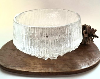 Vintage Iittala ULTIMA THULE Bowl - Tapio Wirkkala Finnish Glass