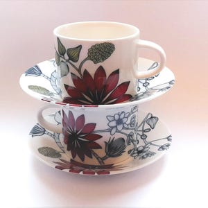 Tasse à thé et soucoupe RUNO Summer Ray d'Arabie Finlande - Heini Riitahuhta Design image 2