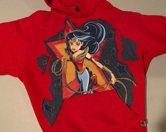 superhero fit hoodie