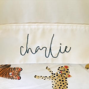 Etsy embroidered pillowcases deals