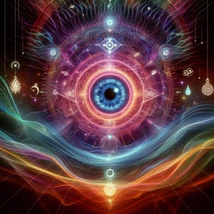 Third Eye Spell -- Psychic Ability Spell -- Spell for Communication To Spirits