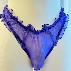 Mesh men&#39;s panties, Men bikini bottom, HANDMADE sissy, plus size panties, men lingerie underwear, gay panties, mesh