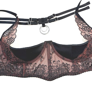 Open lingeries set 18+, Cupless lingerie, Lace Open Cupless bra, Open cupless corset bra, Cup bra with extra support, Quarter cup bra
