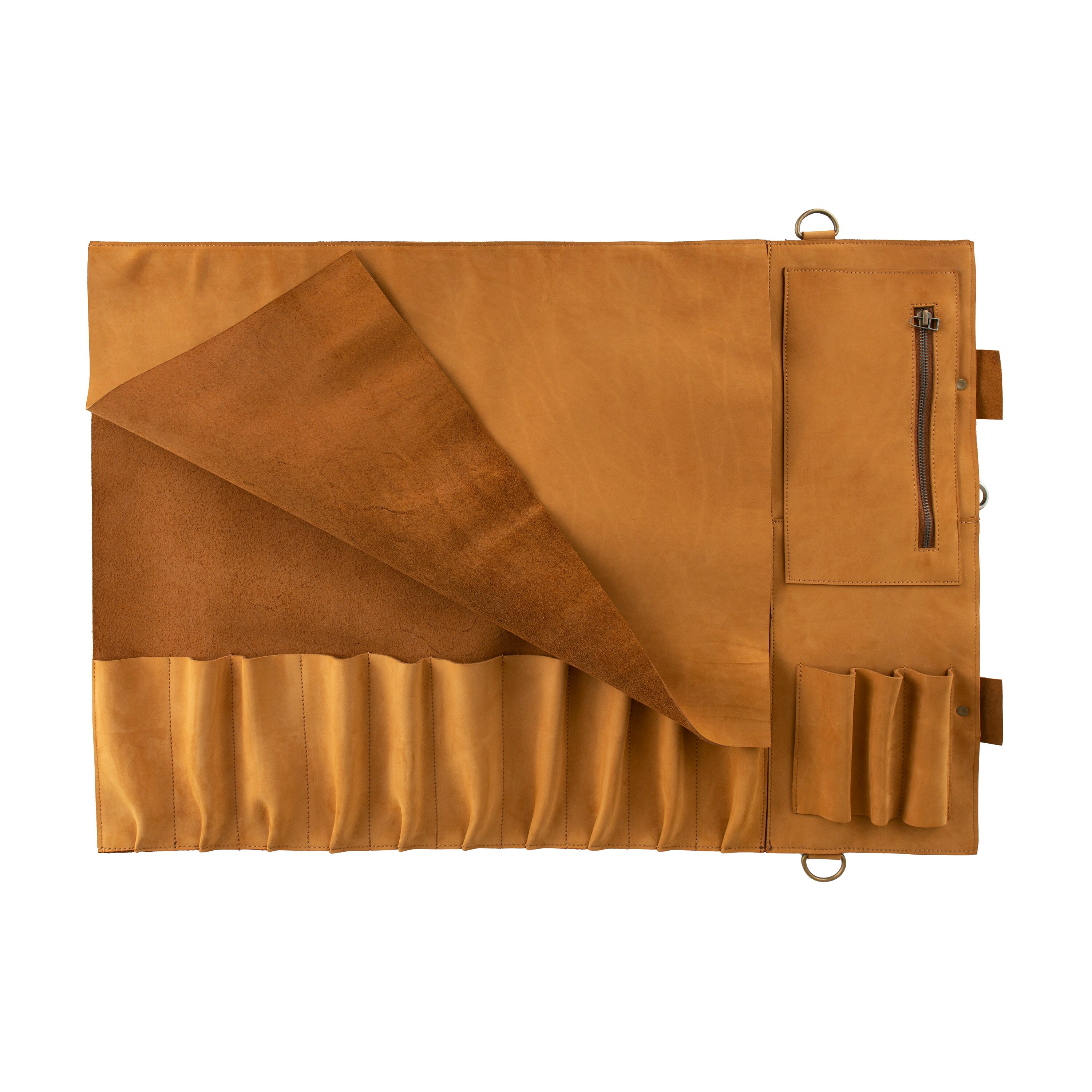 Chef Knife Roll Knife Case Full Grain Leather Knife Roll Etsy