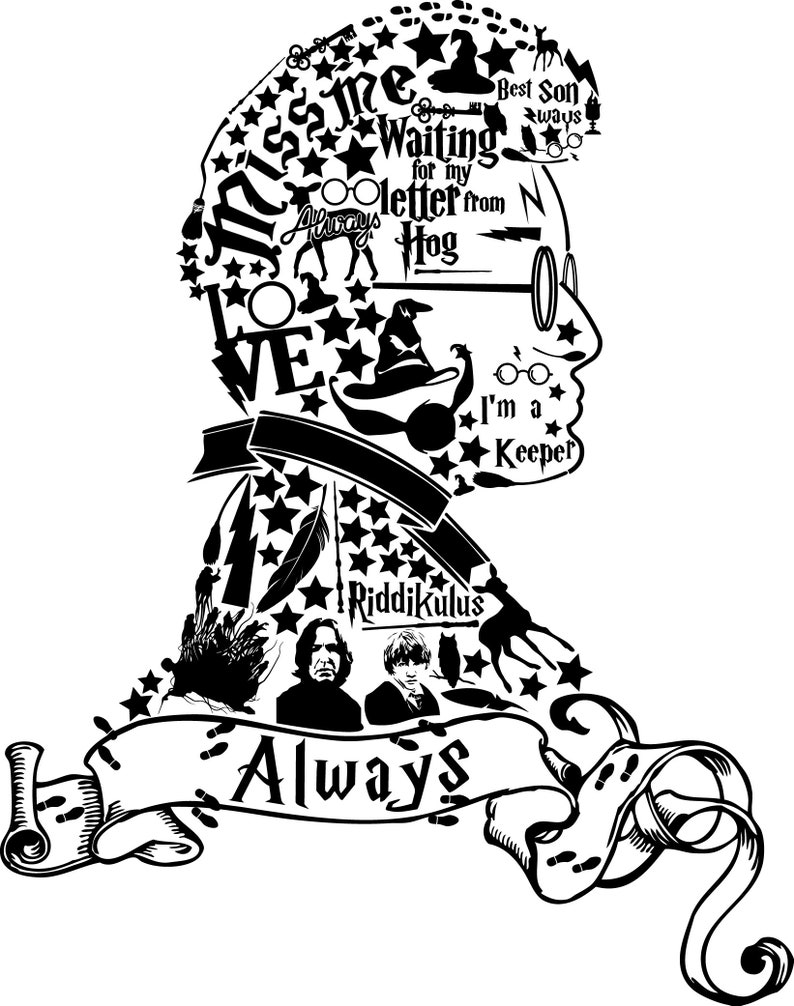 Free Free Harry Potter Hair Svg