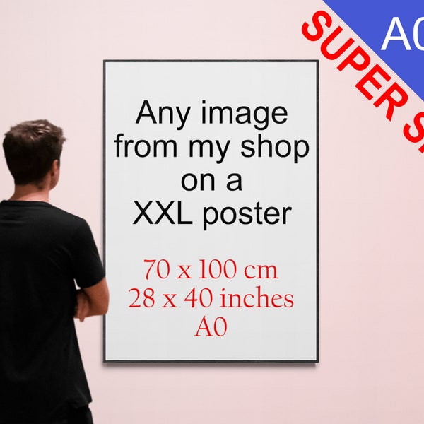 Extra Large Posters Etsy