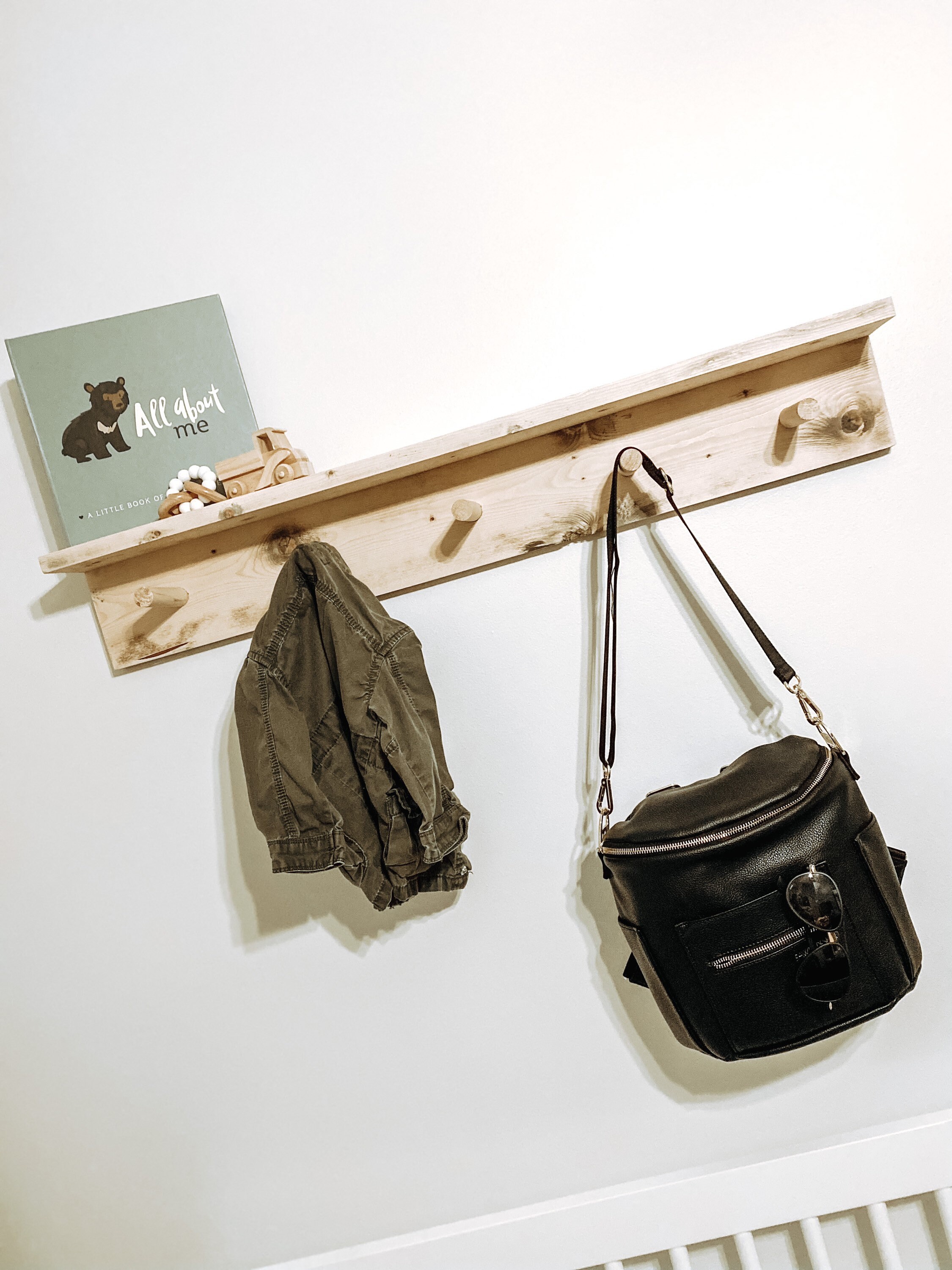 Natural Wood Shelf Etsy