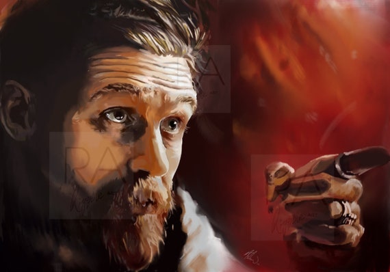 Alfie Solomons Poster Print Tom Hardy Peaky Blinders Poster | Etsy