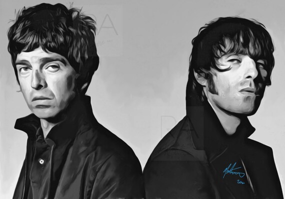 BUY 2 GET ANY 2 FREE OASIS POSTER LIAM NOEL GALLAGHER DD4 ART PRINT A4 A3 SIZE 