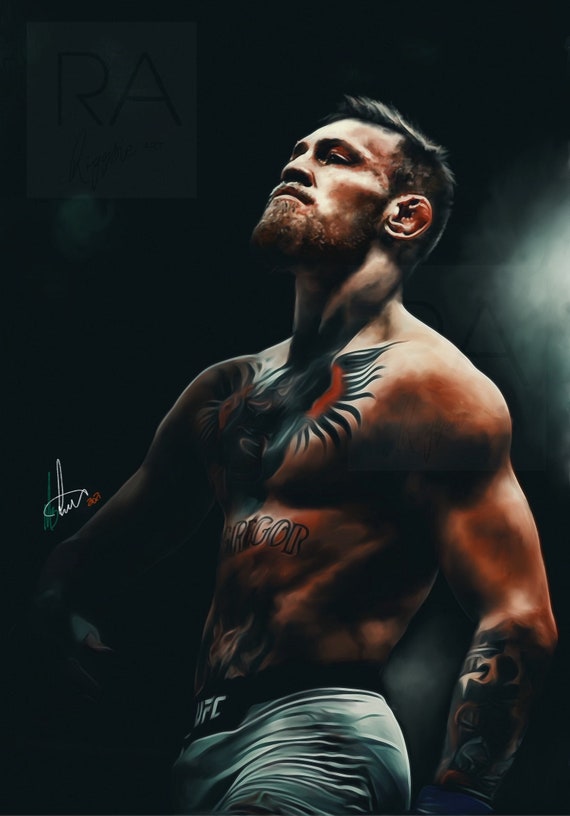 CONOR MCGREGOR CANVAS PRINT POSTER PHOTO UFC WALL ART 2016 IRELAND 