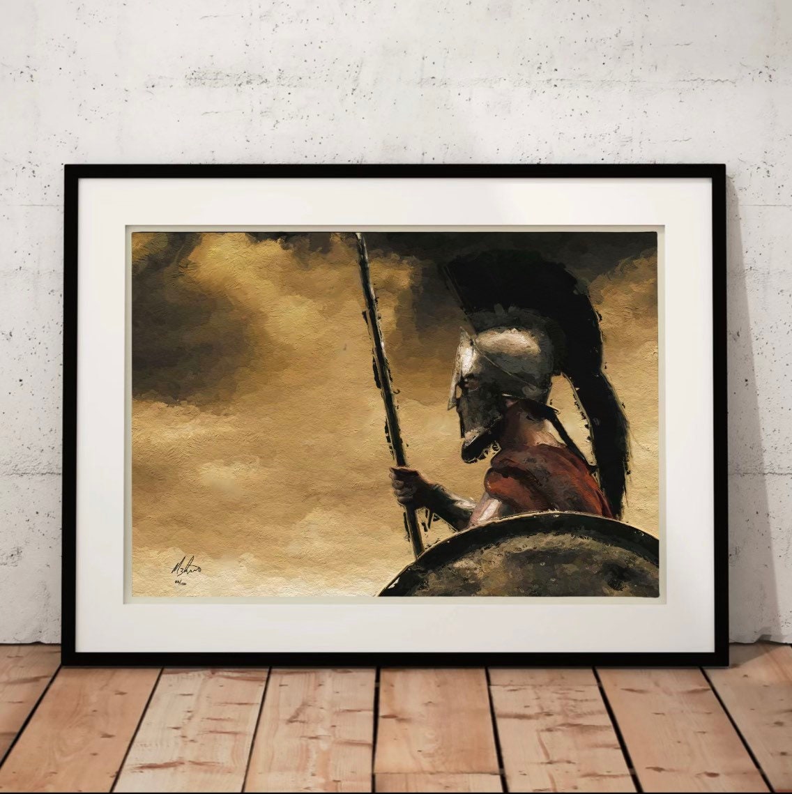 Quadro decorativo Poster 300 This Is Sparta Filme Cinema Arte para