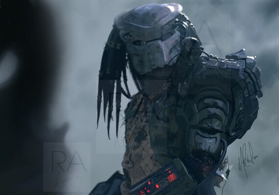 Sci Fi Alien vs. Predator HD Wallpaper by John Gallagher