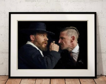 Peaky Blinders “ I’m Old Testament “,Limited Edition Print, Original Artwork, Alfie Solomons, Arthur Shelby, Tommy , Wall Art, Home decor